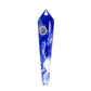 Natural Blue Fused Point Crystal Pipe