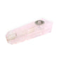 Natural Rose Fused Point Crystal Pipe